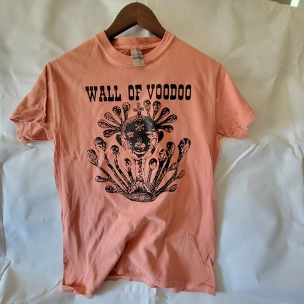 Wall of voodoo  band t shirt  small salmon
